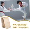 WOONEKY 20pcs Professional Punching Boards Wooden Breaking Boards for Home Gym Taekwondo Karate view 3