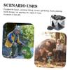 ROMISBABA Portable Folding Water Pail Convenient Camping Fishing Bucket for Outdoor Use Transparent Eva Material Soft Large view 3