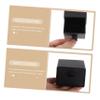 Yardenfun 12pcs Jewelry Organizer Men's Jewelry Box Travel Organizer Earring Holder Box Compact Storage Case Earring Ring Bracelet Necklace Artistic Craftsmanship view 4