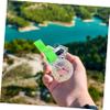 KOMBIUDA Thumb-Type Directional Compass for Outdoor Navigation Fast Positioning Tool for Hiking and Camping Compact Design for Easy Carrying for Education and Experiments view 2
