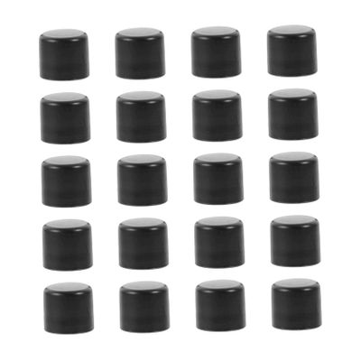 TOYANDONA 20pcs Foosball Table Rod End Caps Protective Soccer Machine Stick Caps for Table Soccer Easy to Install for Replacing Worn