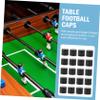 TOYANDONA 20pcs Foosball Table Rod End Caps Protective Soccer Machine Stick Caps for Table Soccer Easy to Install for Replacing Worn view 4