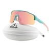 EYEGLAD MOTIONVIEW Sports Sunglasses Outdoor HD High Contrast UV400 Running Baseball Softball Sports Eco-friendly (Milky Blue) view 2