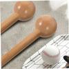 KOMBIUDA 2pcs Portable Wooden Baseball Glove Mallet Softball Mitt Shaper for Breaking Comforting Fit Essential Tool for Baseball Softball Players view 4