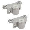 Zoeyilan 2 Pcs Boat Aluminum Oarlock Socket, Oarlock Support Bracket, Top Mount Rowlock, 14mm Side Mount Socket, for Yacht RV Marine Boats view 1