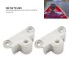 Zoeyilan 2 Pcs Boat Aluminum Oarlock Socket, Oarlock Support Bracket, Top Mount Rowlock, 14mm Side Mount Socket, for Yacht RV Marine Boats view 2