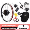 QUSKLISU E-Bike Bicycle Conversion Kit, LED Bicycle Conversion Rear Wheel Kit 36V 250W Full Set DIY Upgrade Electric Bike Motor Kit for 20'' Bike, 30KM/H (US Stock) view 2