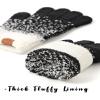 DS DADOU&XIAOSHAN Winter Gloves For Women, Womens Gloves With Touchscreen Fingers For Cold Weather Thermal Mitten Fleece Line view 2