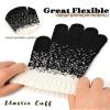 DS DADOU&XIAOSHAN Winter Gloves For Women, Womens Gloves With Touchscreen Fingers For Cold Weather Thermal Mitten Fleece Line view 3