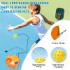 Westant Match Buddy Pickleball Trainer - Pickle Ball Practice Rebounder with 2 Balls, Pickleball Training Aids for Adults, Kids, for Self Practice (Orange) view 2