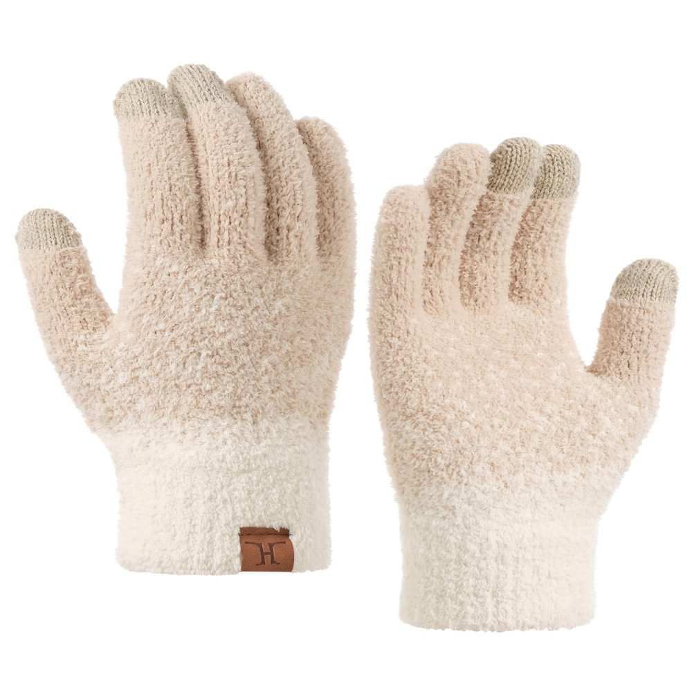 DS DADOU&XIAOSHAN Winter Gloves For Women, Womens Gloves With Touchscreen Fingers For Cold Weather Thermal Mitten Fleece Line