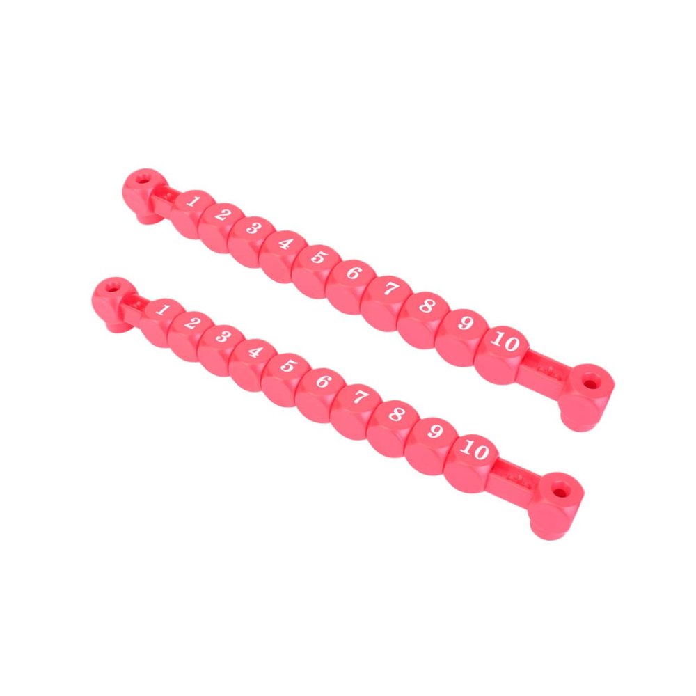 WOONEKY 2pcs Table Football Score Counter Ergonomic Scoring Keys Plastic Scoring Units for Boys and Girls