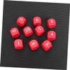 WOONEKY 2pcs Table Football Score Counter Ergonomic Scoring Keys Plastic Scoring Units for Boys and Girls view 2