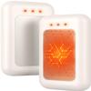 Jerritte Electric Hand Warmers Rechargeable 2 Pack, Rechargeable Hand Warmer, 16 Hrs Portable Hand Warmer for Outdoor Camping Hunting Golf Accessories, Gifts for Women Men Ivory view 1