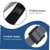 WOONEKY 2pcs Premium Gymnastic Heavy Duty Fitness Equipment Adjustable Straps for Strength Training for Home Gym and Outdoor Workouts view 2