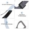 WOONEKY 2pcs Premium Gymnastic Heavy Duty Fitness Equipment Adjustable Straps for Strength Training for Home Gym and Outdoor Workouts view 4
