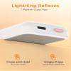 Jerritte Electric Hand Warmers Rechargeable 2 Pack, Rechargeable Hand Warmer, 16 Hrs Portable Hand Warmer for Outdoor Camping Hunting Golf Accessories, Gifts for Women Men White view 4