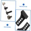 BESPORTBLE Baseball Visor Clamps Helmet Visor Clips Baseball Fastener Kit Repair Kit view 2