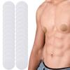 YUNEEHA 150 Pieces Disposable Nipple Covers for Men, Anti Chafing Stick Protector for Runners Sports Gym (white 150 pieces) view 1