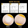 YUNEEHA 150 Pieces Disposable Nipple Covers for Men, Anti Chafing Stick Protector for Runners Sports Gym (white 150 pieces) view 2