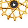 12T+16T Rear Puller Guide Wheel Puller Ceramic Bearing: Suitable for SRAM Garbaruk SRAM 11/12 Speed Bicycle Rear Puller Guide Wheel (Golden Pulleys) view 3