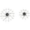 12T+16T Rear Puller Guide Wheel Puller Ceramic Bearing: Suitable for SRAM Garbaruk SRAM 11/12 Speed Bicycle Rear Puller Guide Wheel (Silvery Pulleys) view 1