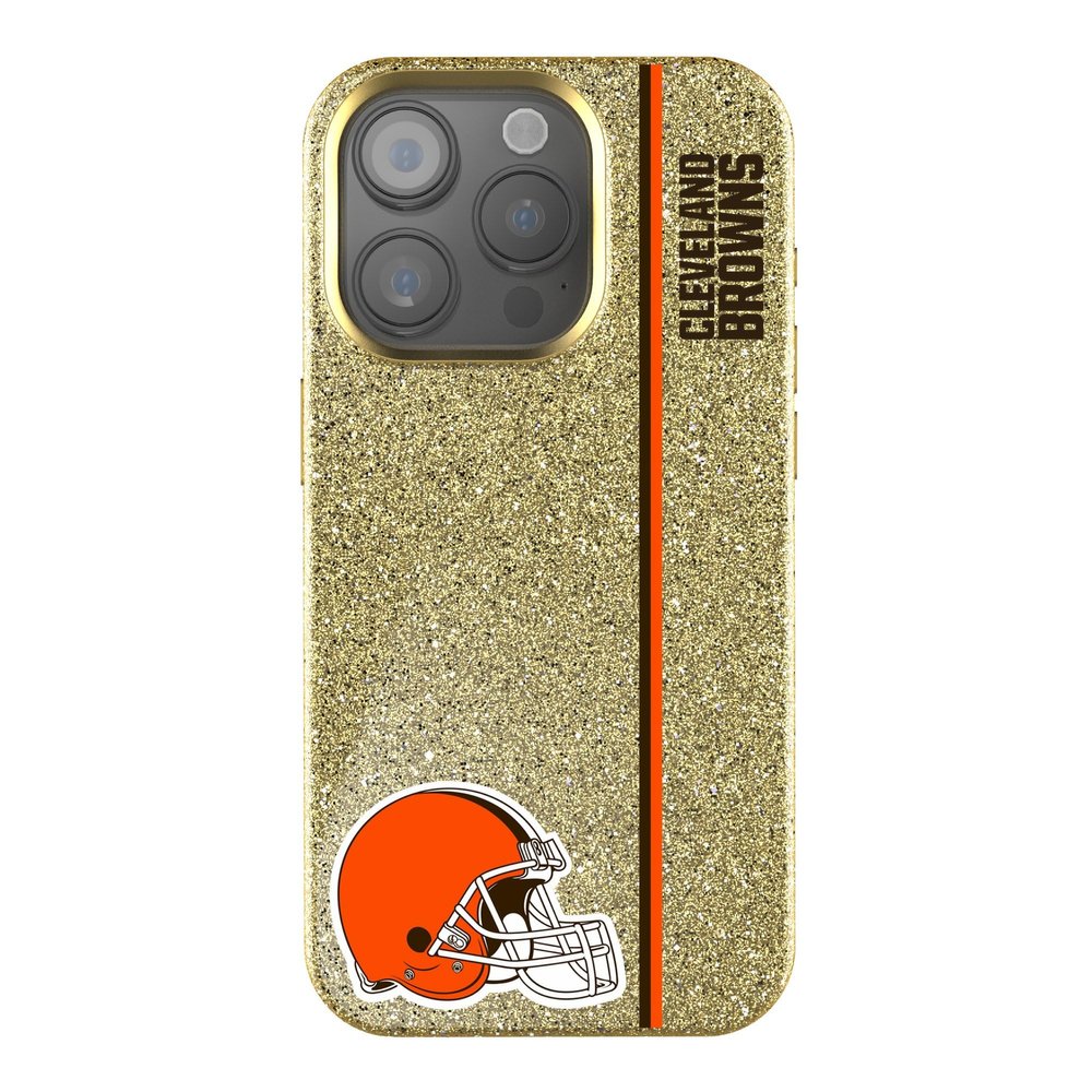 Keyscaper Gold Cleveland Browns Bling Case for iPhone