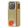 Keyscaper Gold Cleveland Browns Bling Case for iPhone view 1