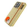 Keyscaper Gold Cleveland Browns Bling Case for iPhone view 2