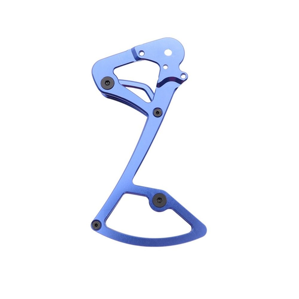 12T+16T Rear Puller Guide Wheel Puller Ceramic Bearing: Suitable for SRAM Garbaruk SRAM 11/12 Speed Bicycle Rear Puller Guide Wheel (Blue Cage)