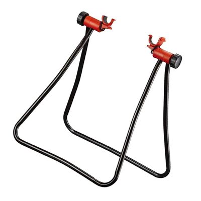 WOONEKY Sturdy Bike Support Bracket Bike Kickstand with Non-slip Base Heavy Duty Construction Portable Holder for Mountain and Road Easy to Store and Carry