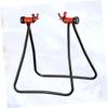WOONEKY Sturdy Bike Support Bracket Bike Kickstand with Non-slip Base Heavy Duty Construction Portable Holder for Mountain and Road Easy to Store and Carry view 2
