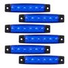 WOONEKY 6pcs Marine Boat Lights Waterproof Led Lights for Boat Abs Material Low Power Consumption view 1
