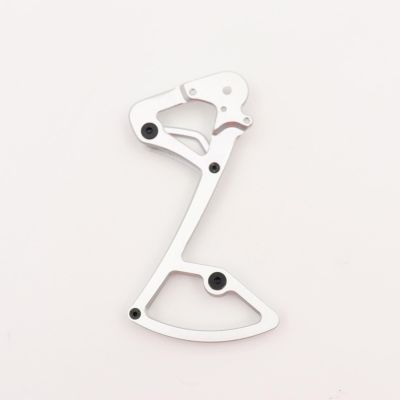 12T+16T Rear Puller Guide Wheel Puller Ceramic Bearing: Suitable for SRAM Garbaruk SRAM 11/12 Speed Bicycle Rear Puller Guide Wheel (Silvery Cage)
