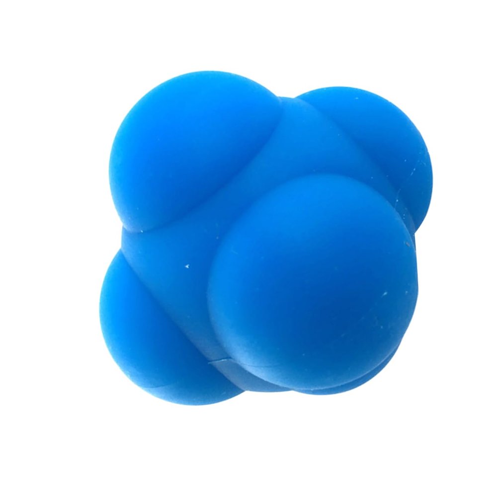 WOONEKY 1pc Hexagonal Silicone Reaction for Agility Training Bouncing for Reflexes and Coordination for Athletes and Rehabilitation Fun Exercise Tool for Men and Women