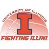 CornBorn Illinois Fighting Illini Womens Apparel - Hooded Shirt University of Illinois Basketball - White - XL view 2
