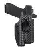 IWB Kydex Holster for Glock 17 19 19x 22 23 45 MOS Gen 3/4/5 with Streamlight TLR1/TLR-1 HL/TLR-1S Flashlight Red Dot Optics Ready, G17/G19 Appendix Concealed Carry Accessories, Right Hand Draw view 1