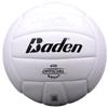 Baden | Soft Strike | Cushioned Synthetic Leather Recreational Volleyball | Indoor/Outdoor for Beginners & Youth | Official Size | White view 1
