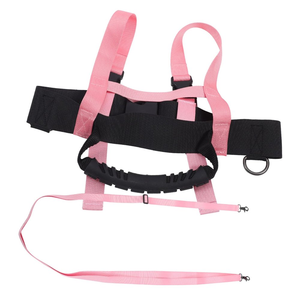 Anneome Skiing Traction Strap for Toddlers Ski Belt for Skating Snowboarding Training for Boy Girl Learning Portable Sturdy Design
