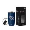 Simple Modern Officially Licensed NFL Tennessee Titans 16oz Travel Coffee Tumbler with Flip Lid | Stainless Steel Cup | Football Gifts for Men, Women | Voyager Collection | Tennessee Titans view 1