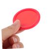 COOLHIYA 16pcs Air Hockey Pucks Paddles Replacement Set Ergonomic Handles Game Table Accessories for Enhanced Play Includes Red Dark Blue Paddles and Pucks view 3