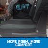 Clam Outdoors Deluxe Seat Assembly  Compatible with Legend, Yukon, Voyager, Jason Thermal X, X200 & X300 Shelters  Includes Pre-Assembled Padded Seat with Cover  Ice Fishing Accessory view 2
