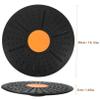 COOLHIYA Convenient Half Exercise Ball Balance Trainer Board for and Rehabilitation Non-slip Wobble Board for Fitness Home Workouts and Yoga Sessions Black Orange view 2