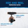 Clam Spooler Elite Combo  27 Ultra Light Ice Rod with Spring Bobber & Inline Reel  Tangle-Free Panfish Combo for Crappie, Bluegill & Perch  Precision Ice Fishing Gear view 3