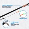 Clam Spooler Elite Combo  27 Ultra Light Ice Rod with Spring Bobber & Inline Reel  Tangle-Free Panfish Combo for Crappie, Bluegill & Perch  Precision Ice Fishing Gear view 4