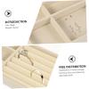 BESTYASH 4pcs Stackable Jewelry Organizer Tray Set for Necklaces Rings Earrings and Bracelets Elegant Jewelry Storage Drawer with Large Capacity for Home Use view 2