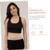 BESTYASH Professional Adjustable Postpartum Belly Wrap Breathable Recovery Band for Abdominal Support Comfortable and Wear-resistant Belly Binder for Postnatal Care and Fitness Activities Beige view 2