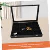 BESTYASH Jewelry Storage Box Lid Portable Jewelry Organizer for Rings Earrings Necklaces Lightweight Velvet Case for Travel and Daily Use for Special Occasions view 4