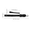 Parliky 2sets Heavy Duty Boat Tie Down Straps of Transom Straps for Trailers Easy to Install Versatile for Kayaks Motorboats Yachts view 2
