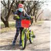 BESPORTBLE Cute Front Bike Basket for Boy Girl Spacious Storage Container Easy to Install Fit for Boy Girl s Bicycles Orange Toys Snacks and Picnics view 2